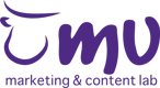 MU logo morado